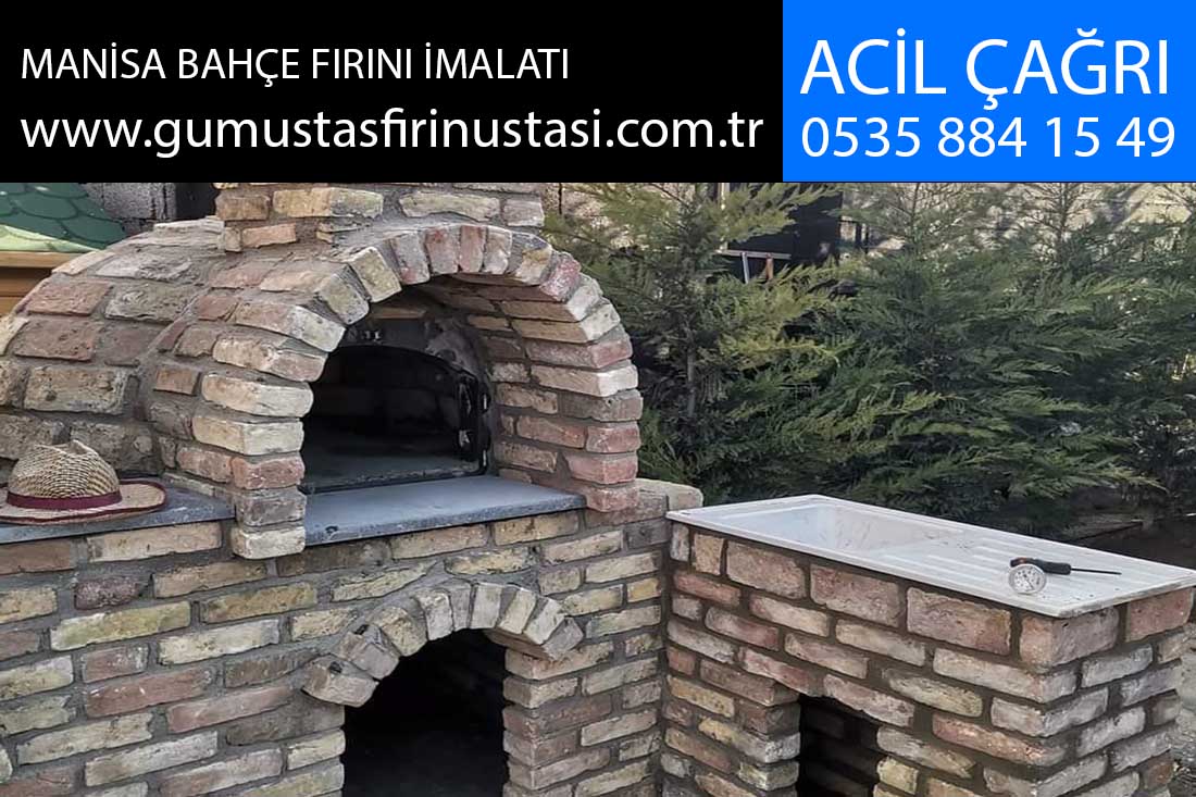 manisa bahçe fırını imalatı